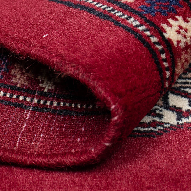 Afghan Rug - Bukhara - 303 x 253 cm - red