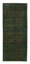 Loribaft Rug 87x209cm - Perserteppich Wollteppich - Runner / Green / 87 x 209 cm Runner