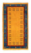 Runner Gabbeh Rug - Loribaft Perser - 194 x 103 cm - gold