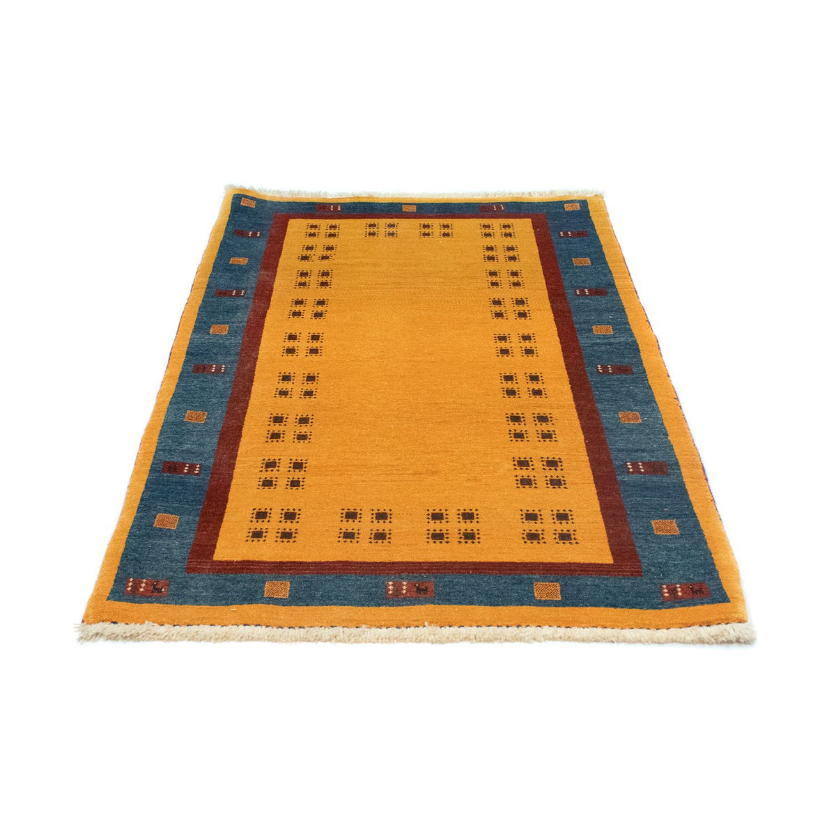 Runner Gabbeh Rug - Loribaft Perser - 194 x 103 cm - gold