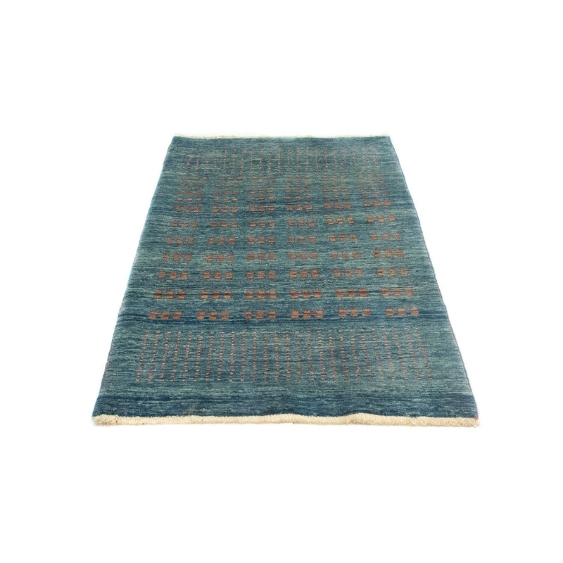Runner Gabbeh Rug - Loribaft Perser - 188 x 86 cm - blue