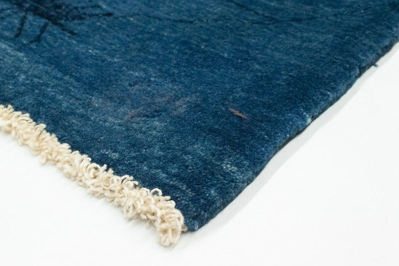 Gabbeh Rug - Loribaft Perser - 150 x 102 cm - dark blue