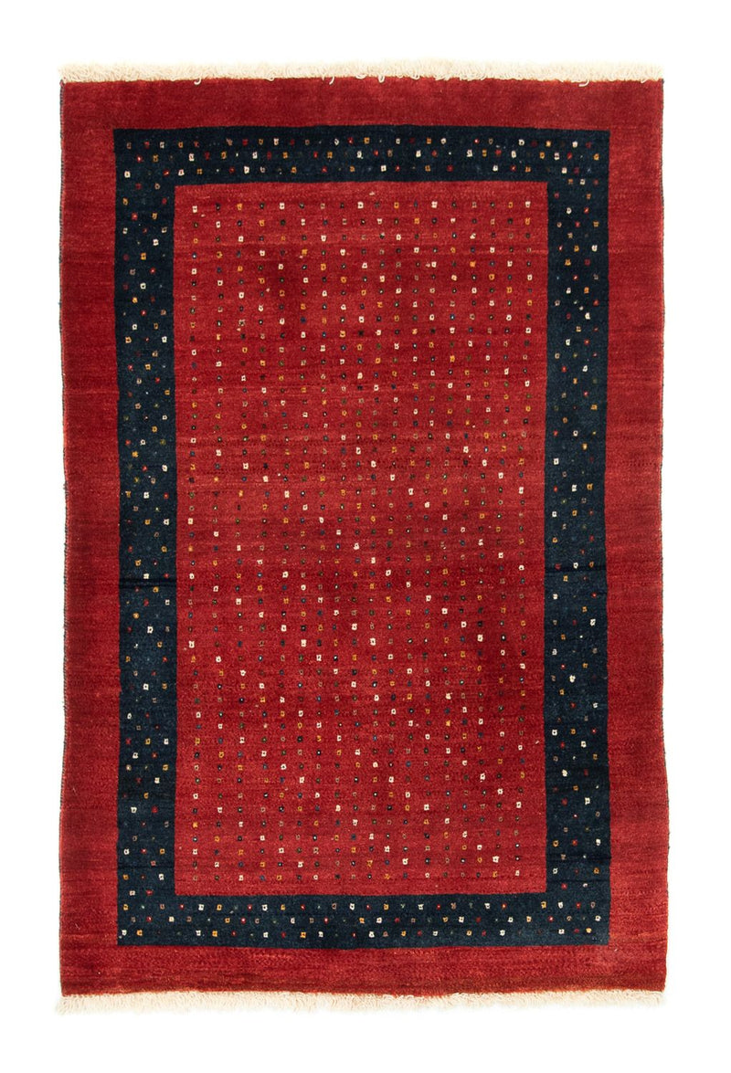 Gabbeh Rug - Loribaft Perser - 155 x 103 cm - red