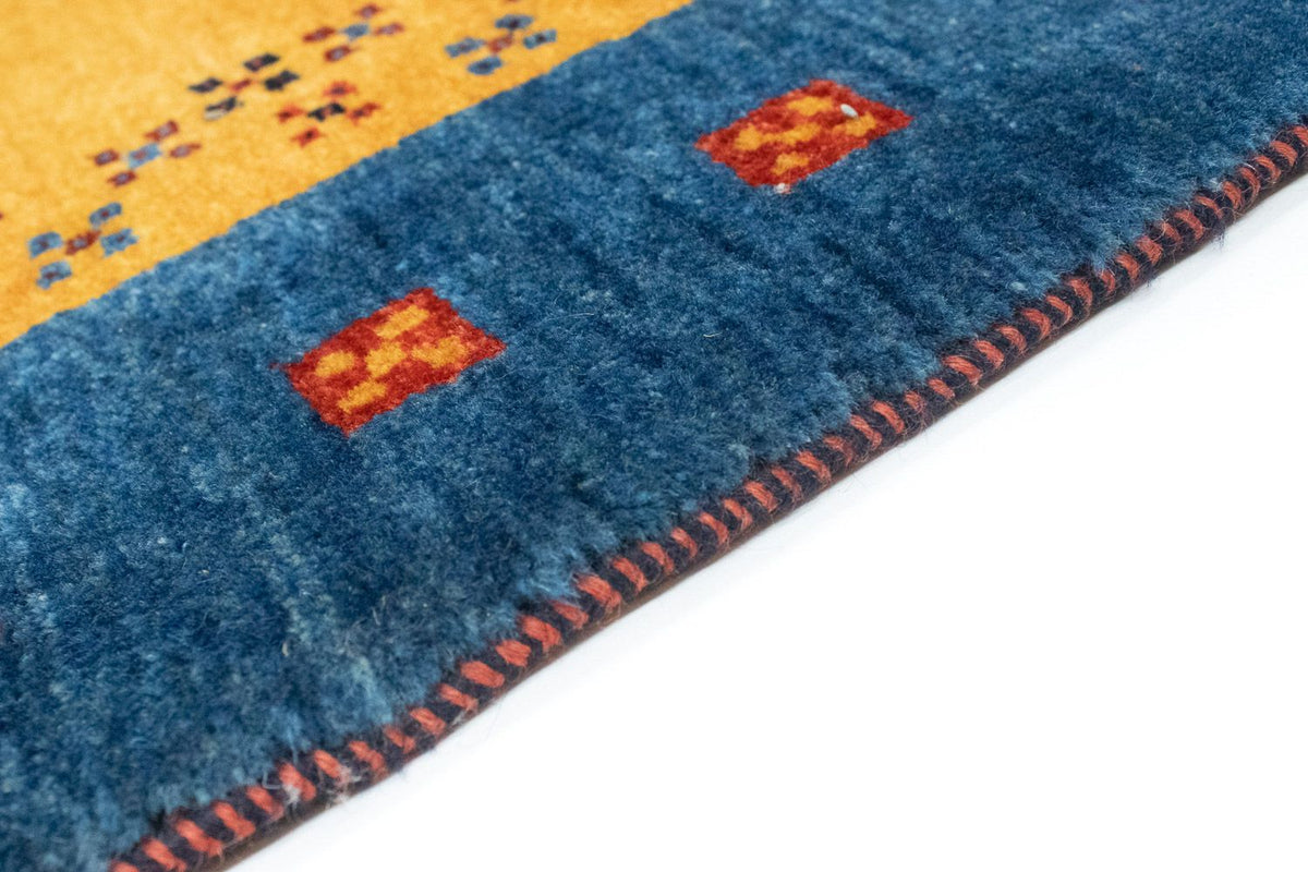 Runner Gabbeh Rug - Loribaft Perser - 214 x 88 cm - multicolored