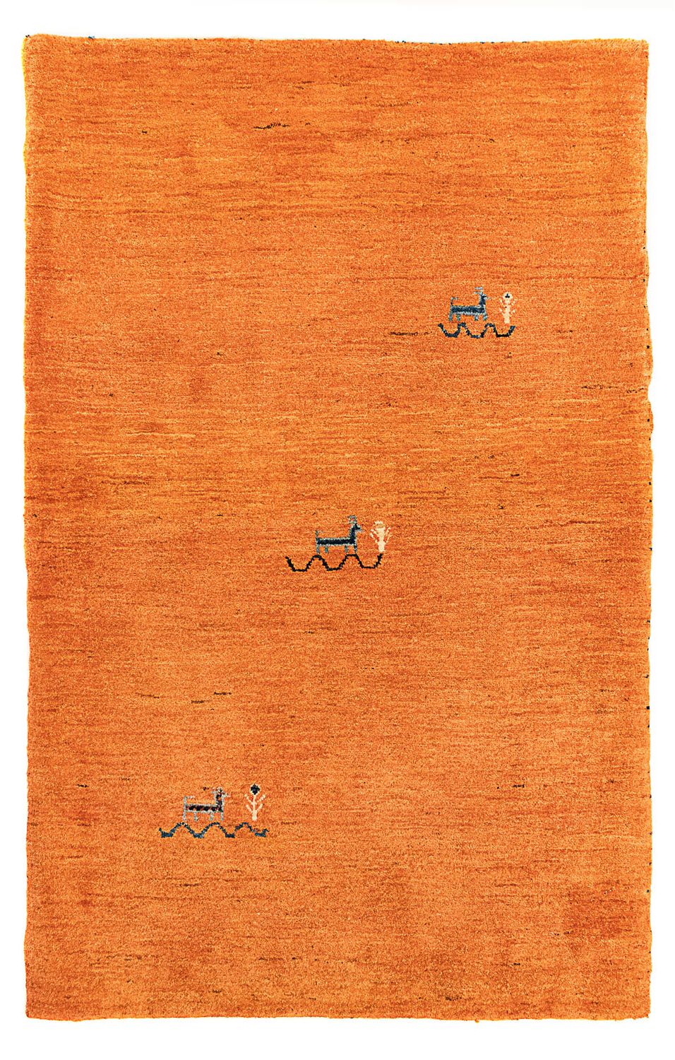 Gabbeh Rug - Loribaft Perser - 130 x 80 cm - rust
