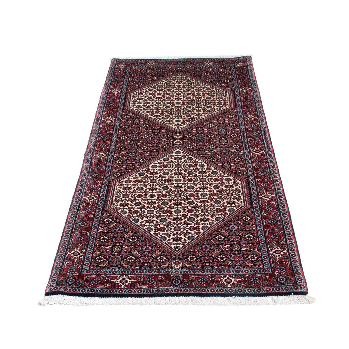 Runner Perser Rug - Bidjar - 194 x 79 cm - dark blue