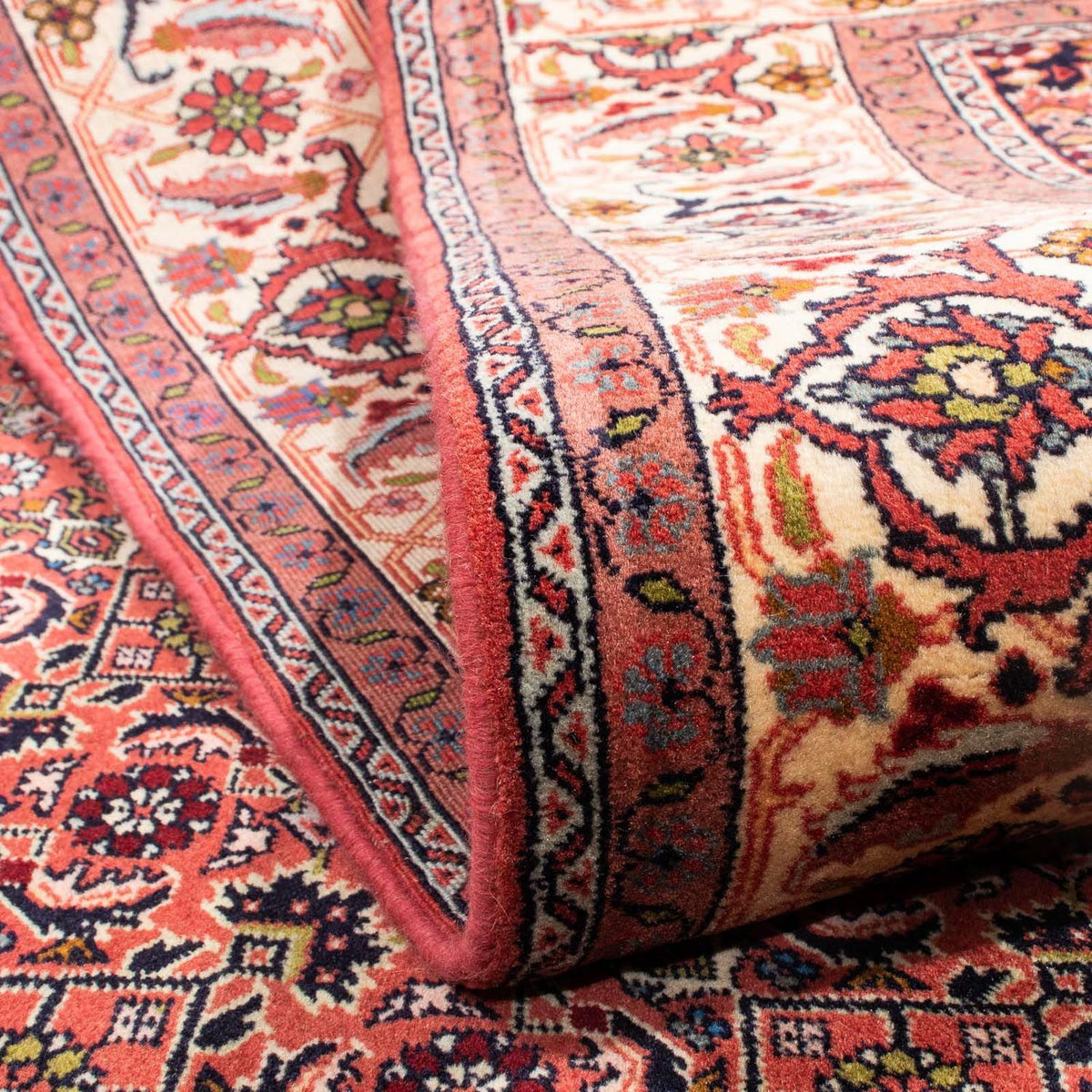 Perser Rug - Bidjar - 252 x 173 cm - light red