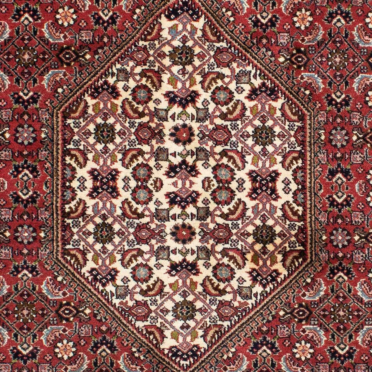 Perser Rug - Bidjar - 198 x 147 cm - red
