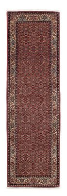 Runner Perser Rug - Bidjar - 285 x 84 cm - dark red