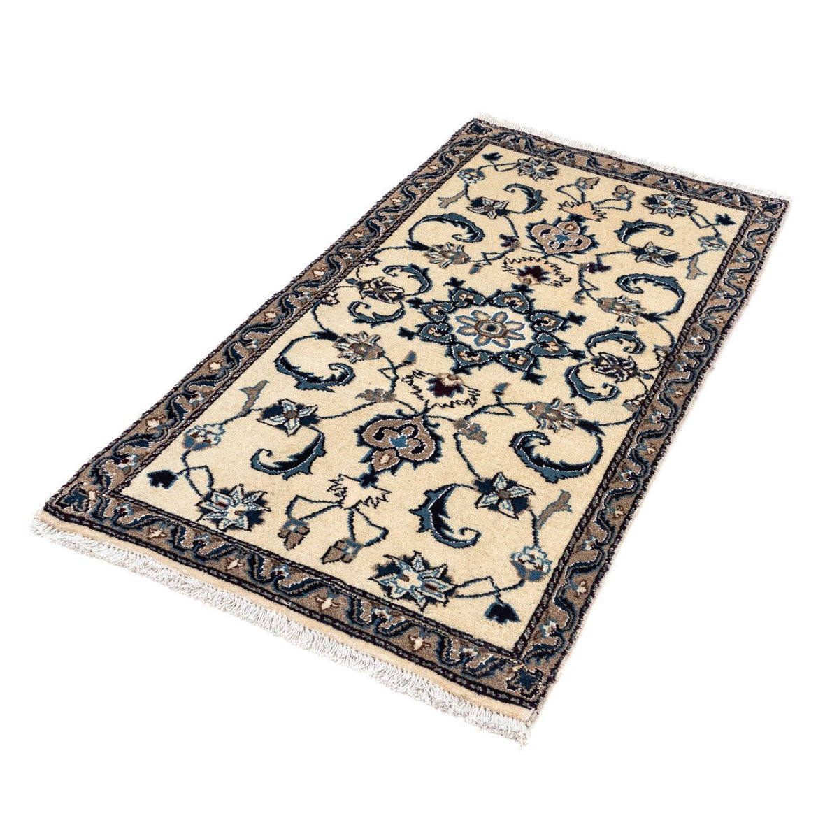 Perser Rug - Nain - 132 x 68 cm - beige
