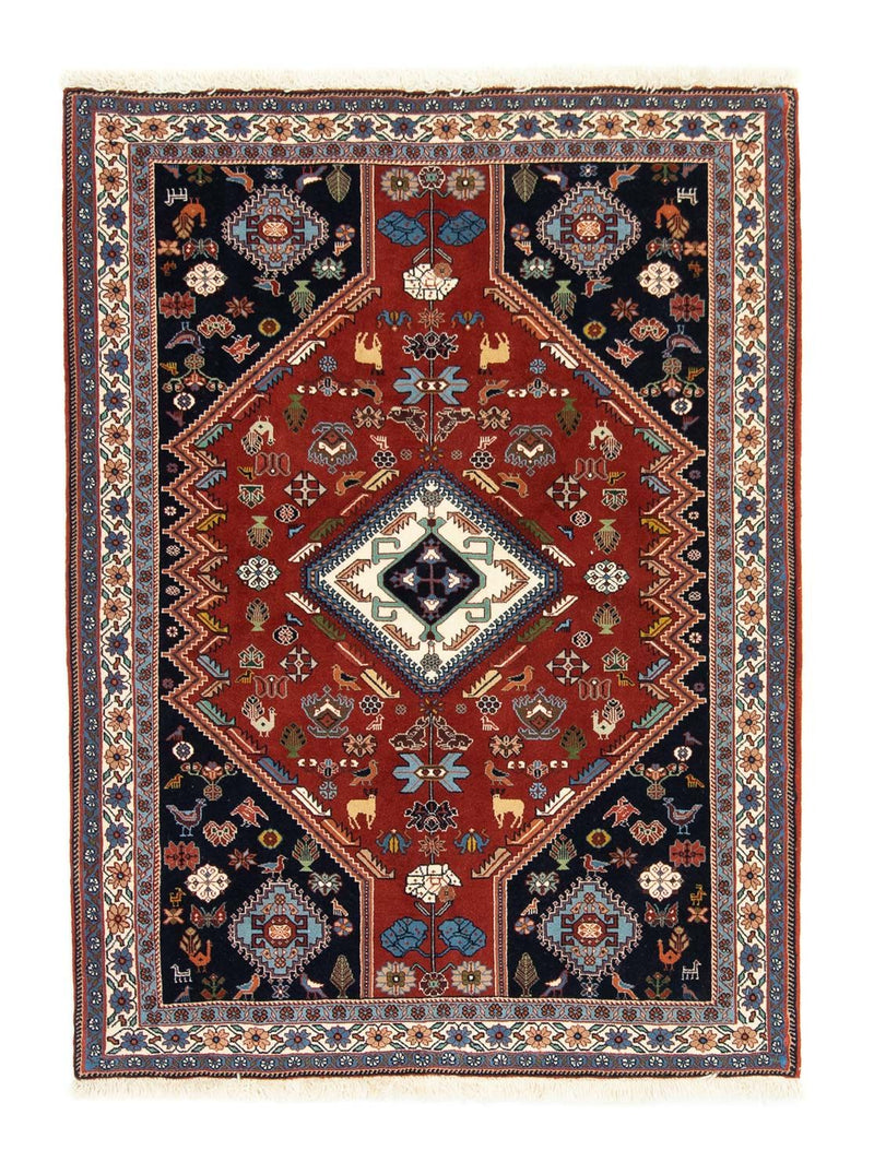 Perser Rug - Nomadic - 152 x 112 cm - red