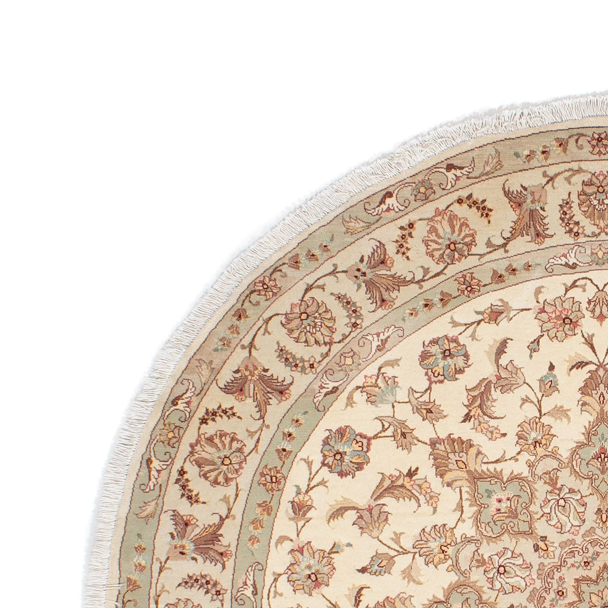 Tabriz - 50 Raj Rug 146x146cm - Persian Rugs