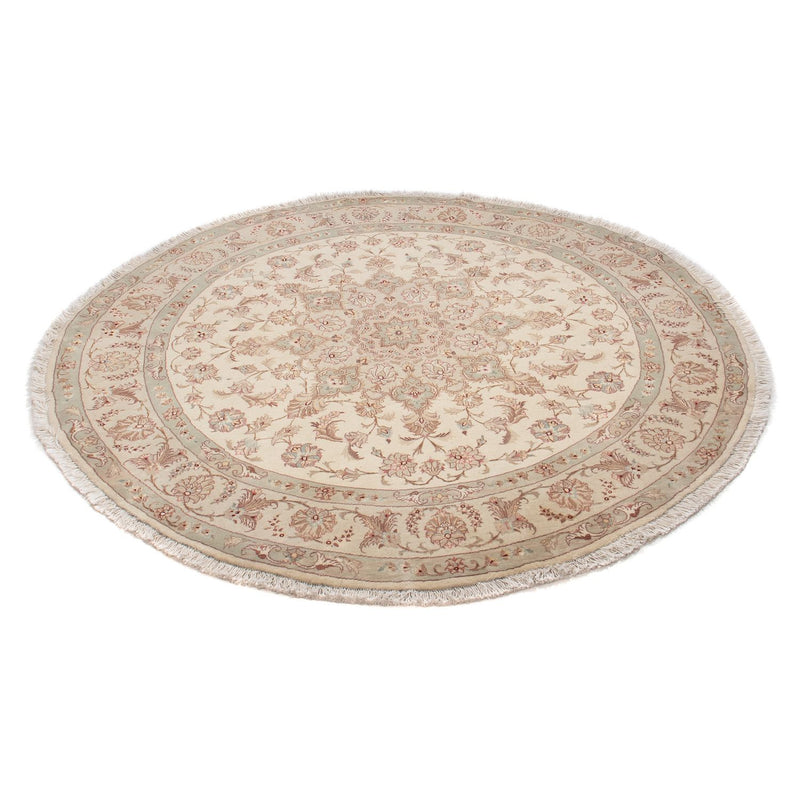 Perser Rug - Tabriz - Royal round  - 146 x 146 cm - beige
