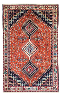 Perser Rug - Nomadic - 243 x 152 cm - red
