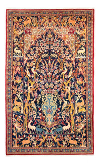 Perser Rug - Ghom - 217 x 134 cm - dark blue