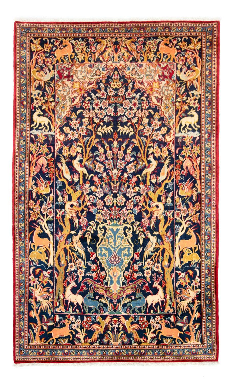 Perser Rug - Ghom - 217 x 134 cm - dark blue