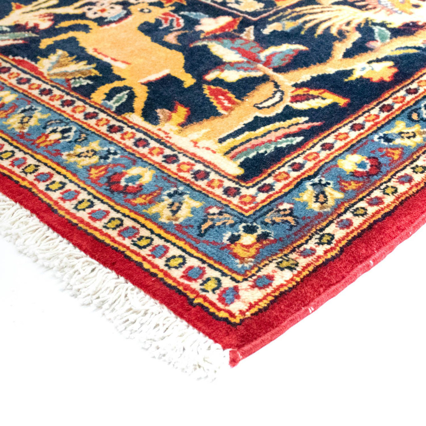 Qom Rug 217x134cm - Persian Rugs