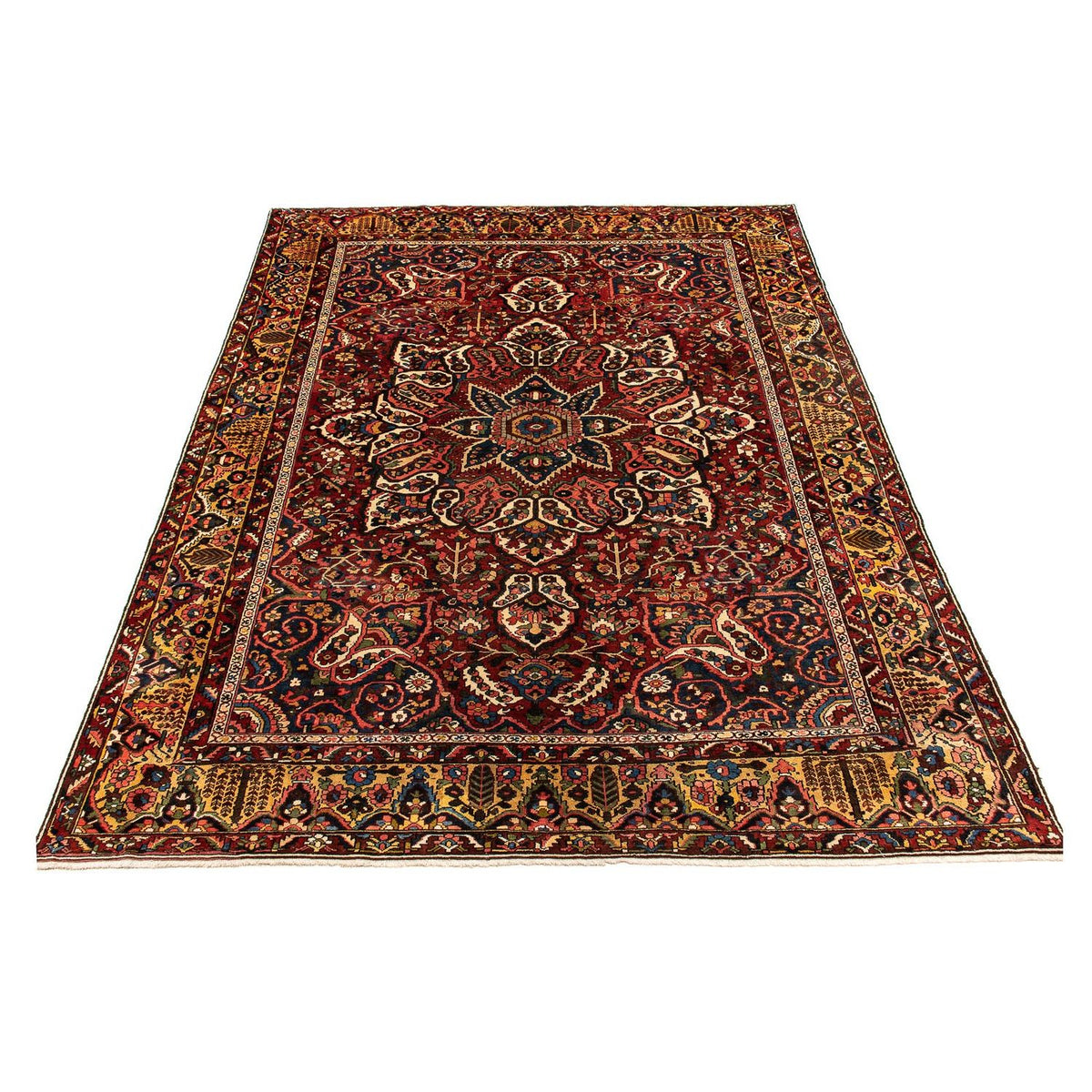 Perser Rug - Nomadic - 408 x 333 cm - dark red