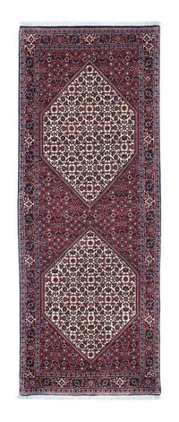 Runner Perser Rug - Bidjar - 215 x 80 cm - blue