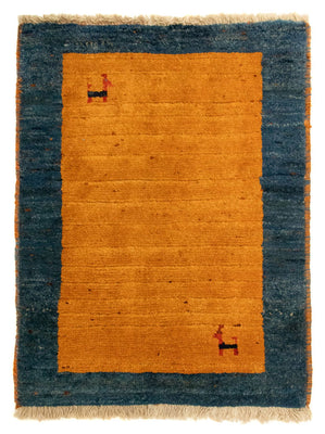 Gabbeh Rug - Perser - 85 x 64 cm - gold