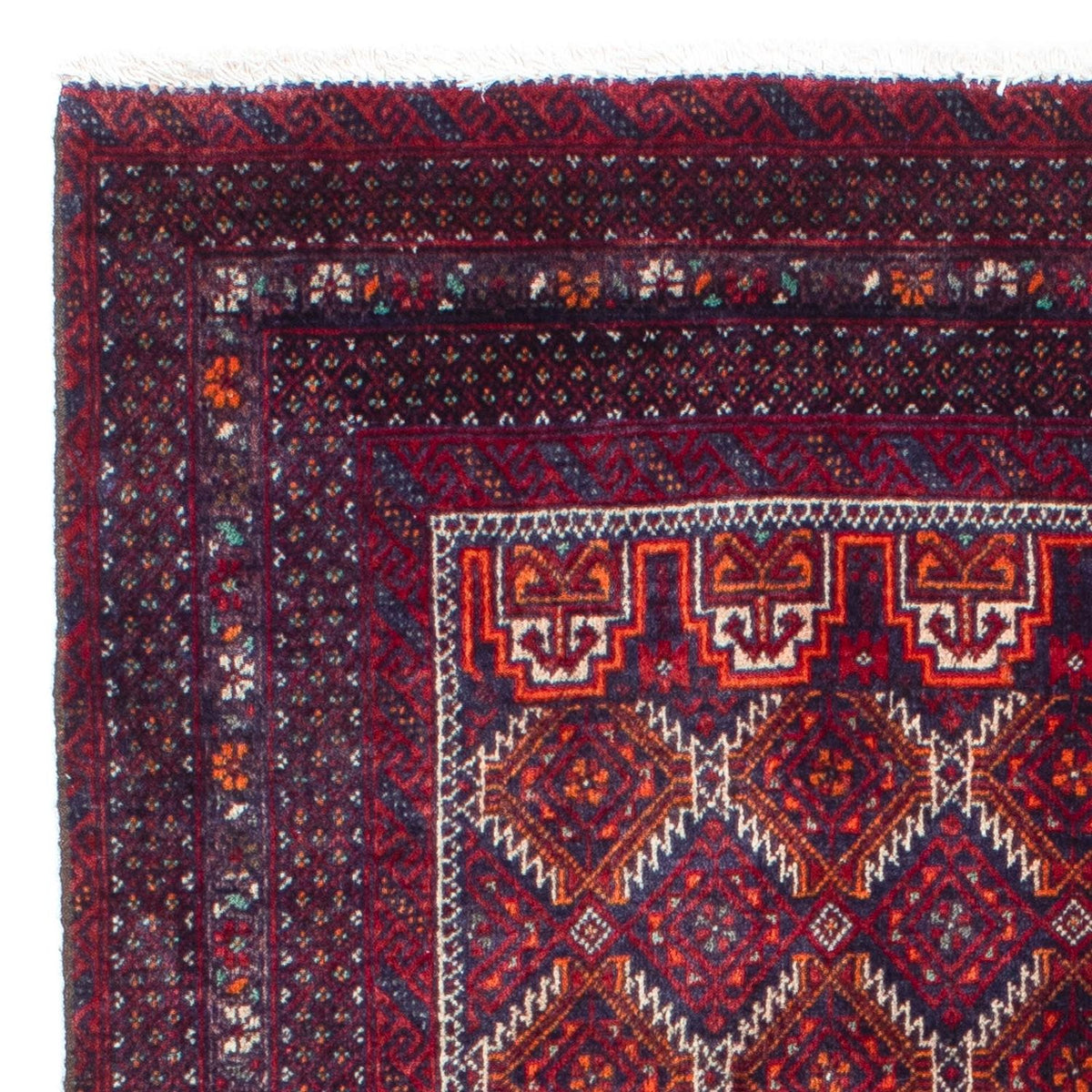 Belutsch Rug - 165 x 95 cm - dark red