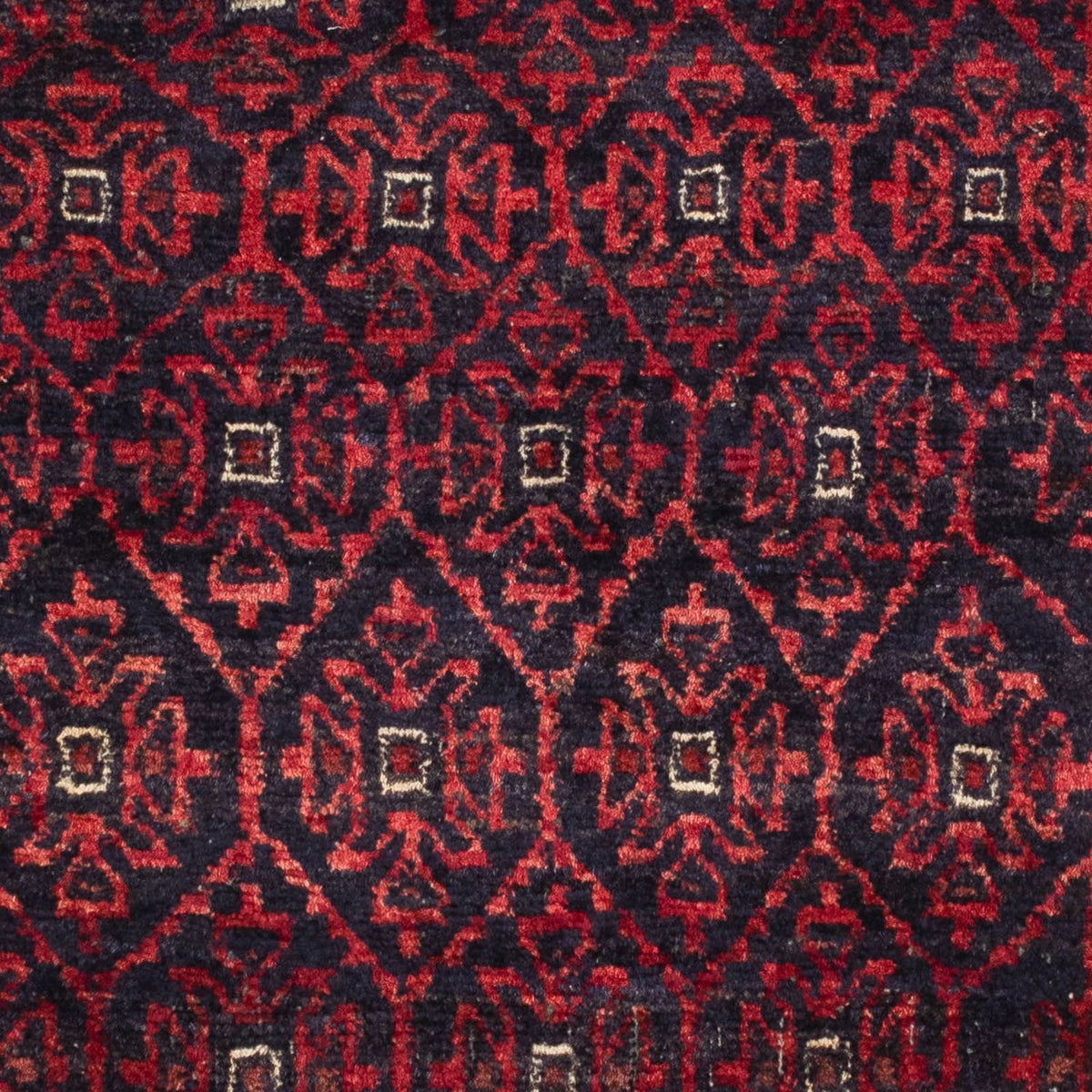 Runner Belutsch Rug - 177 x 92 cm - dark red