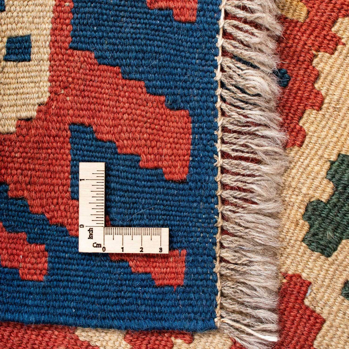 Kelim Rug - Oriental - 206 x 156 cm - dark red