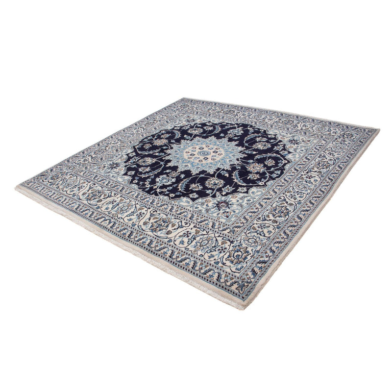 Perser Rug - Nain square  - 200 x 196 cm - dark blue