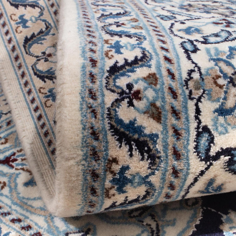 Perser Rug - Nain square  - 200 x 196 cm - dark blue