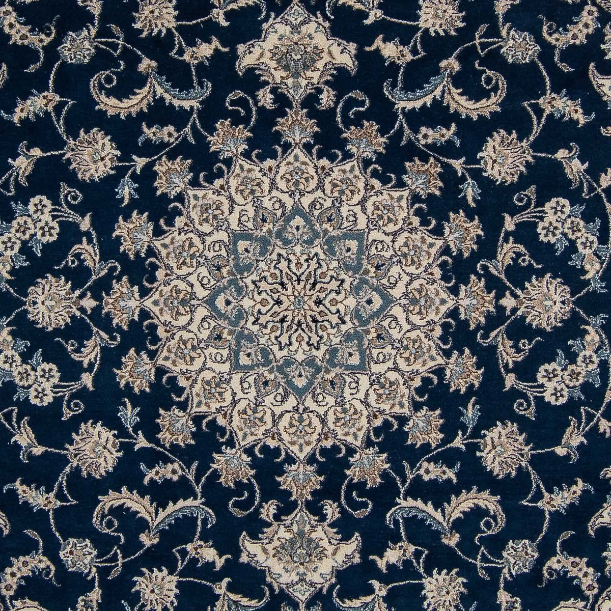 Perser Rug - Nain - 345 x 244 cm - dark blue