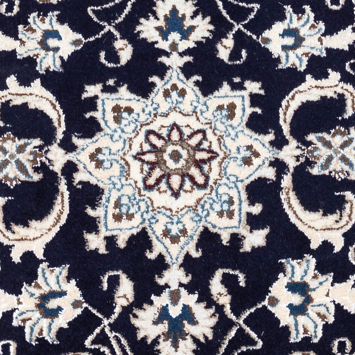 Perser Rug - Nain - 136 x 68 cm - dark blue