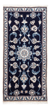 Perser Rug - Nain - 141 x 67 cm - dark blue