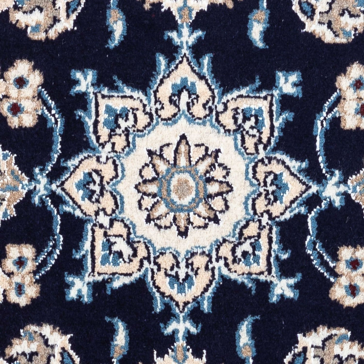 Perser Rug - Nain - 141 x 67 cm - dark blue