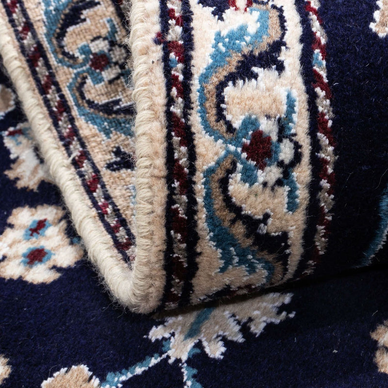 Perser Rug - Nain - 141 x 67 cm - dark blue