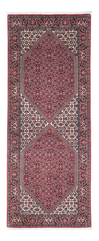 Runner Perser Rug - Bidjar - 195 x 73 cm - red