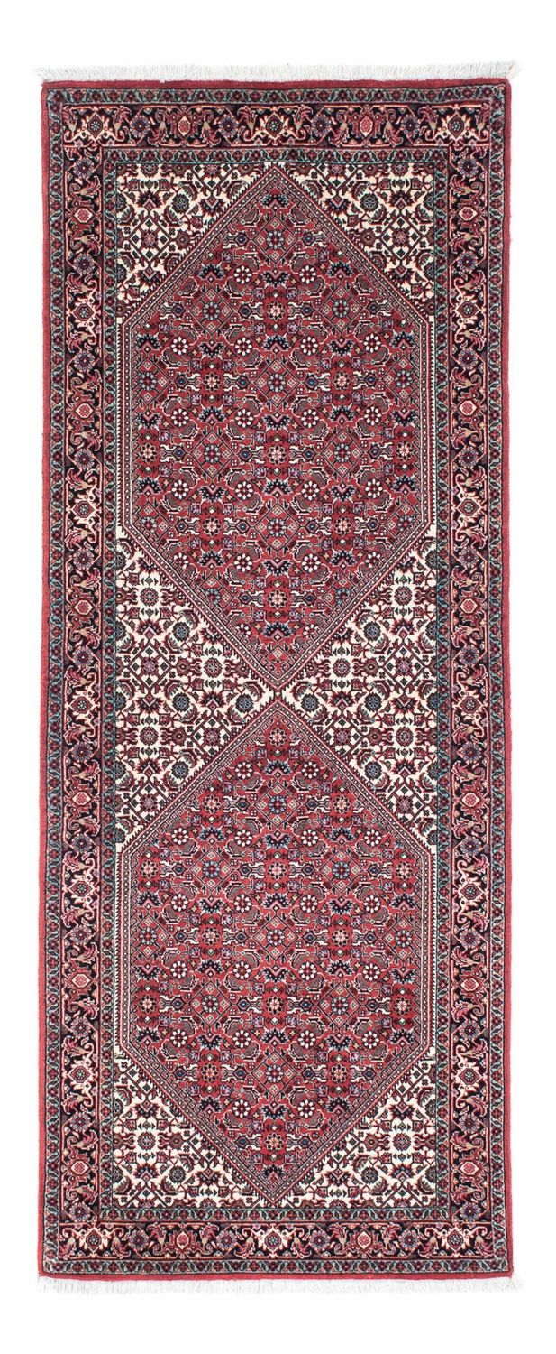 Runner Perser Rug - Bidjar - 195 x 73 cm - red