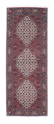 Runner Perser Rug - Bidjar - 197 x 74 cm - red