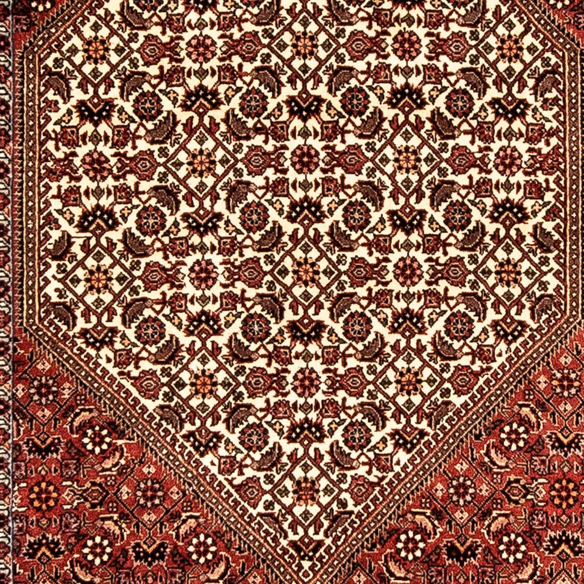 Runner Perser Rug - Bidjar - 297 x 84 cm - multicolored