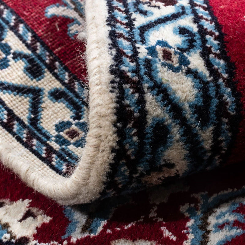 Perser Rug - Nain - 90 x 60 cm - dark red