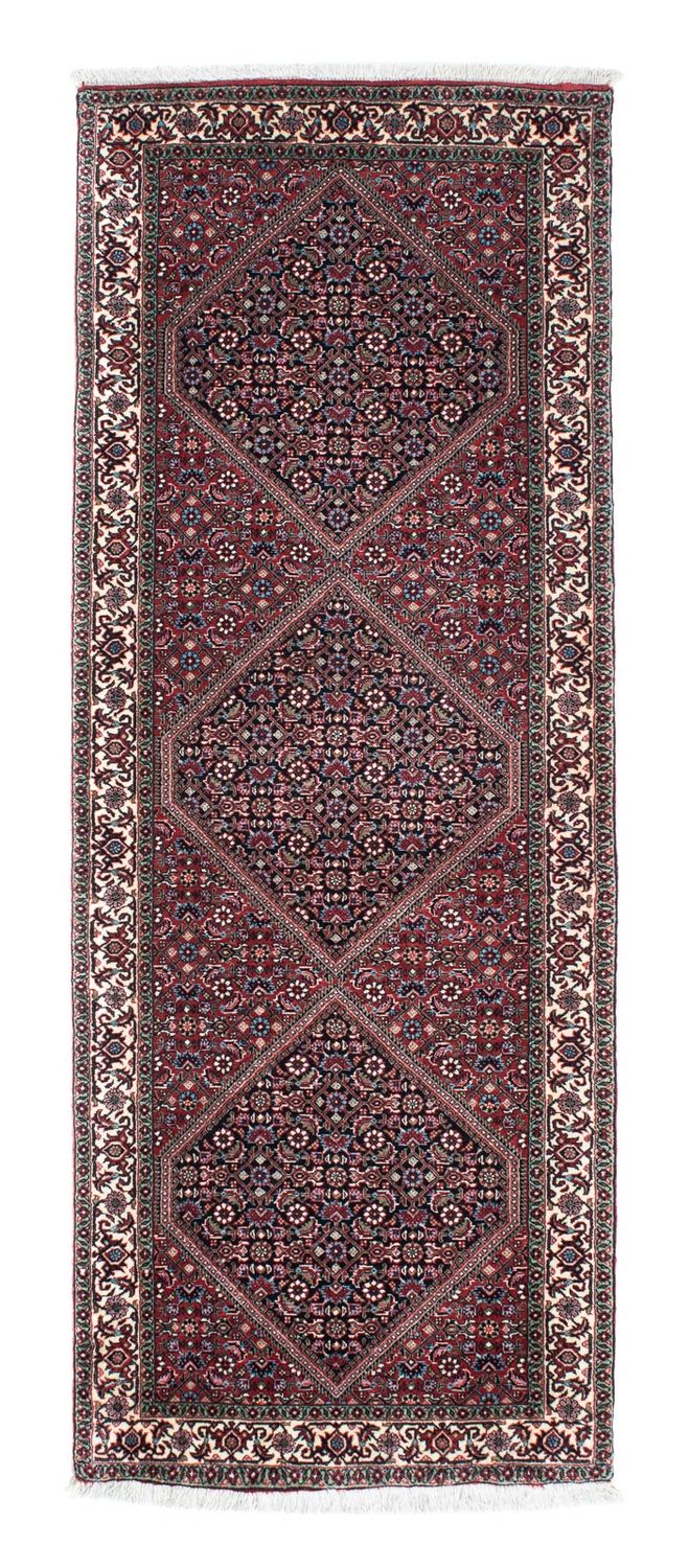 Runner Perser Rug - Bidjar - 208 x 74 cm - dark blue