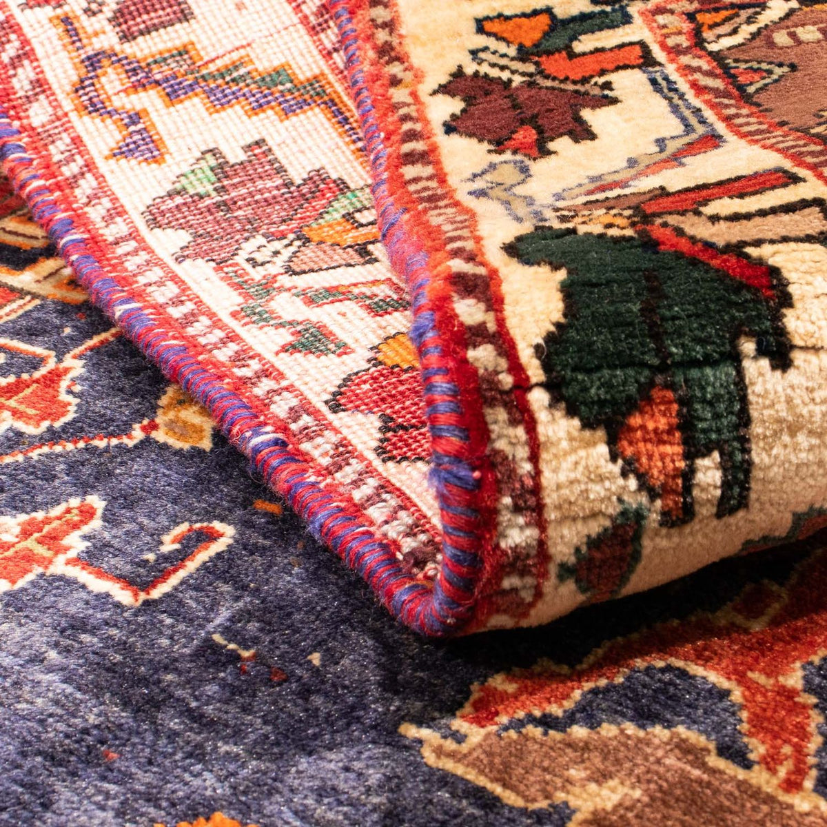 Perser Rug - Nomadic - 170 x 117 cm - dark blue