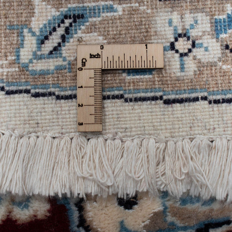 Perser Rug - Nain round  - 250 x 250 cm - dark red