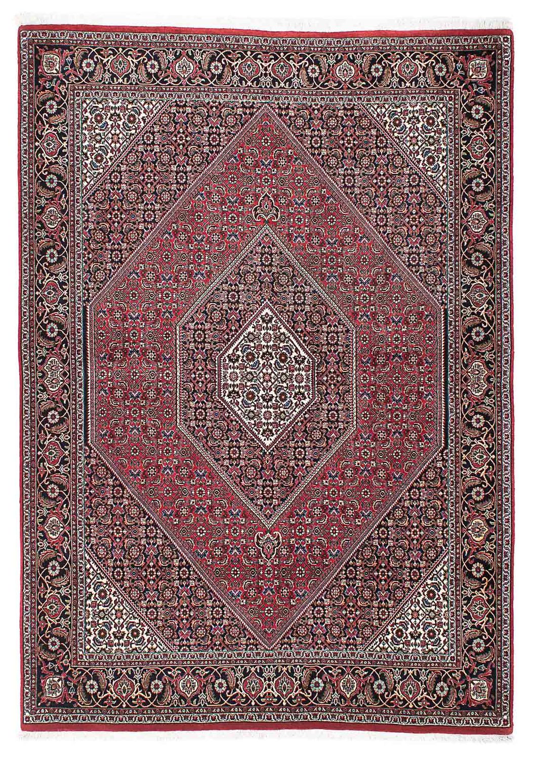 Perser Rug - Bidjar - 215 x 148 cm - red