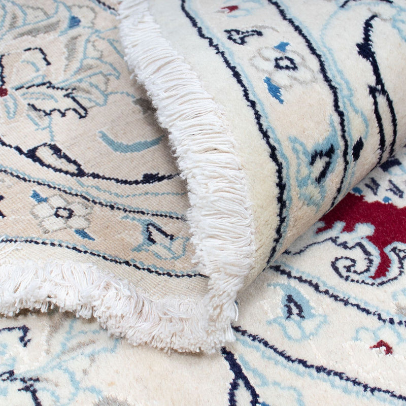 Perser Rug - Nain round  - 245 x 245 cm - dark red