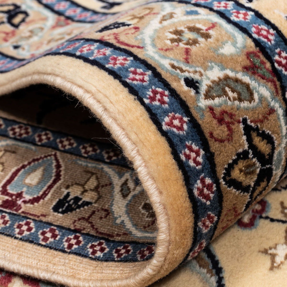 Perser Rug - Nain - Royal - 353 x 255 cm - dark beige