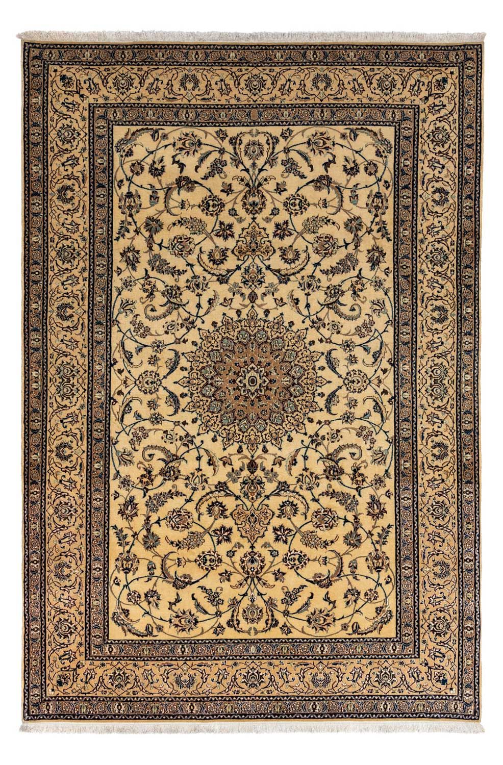 Perser Rug - Nain - Royal - 350 x 246 cm - dark beige
