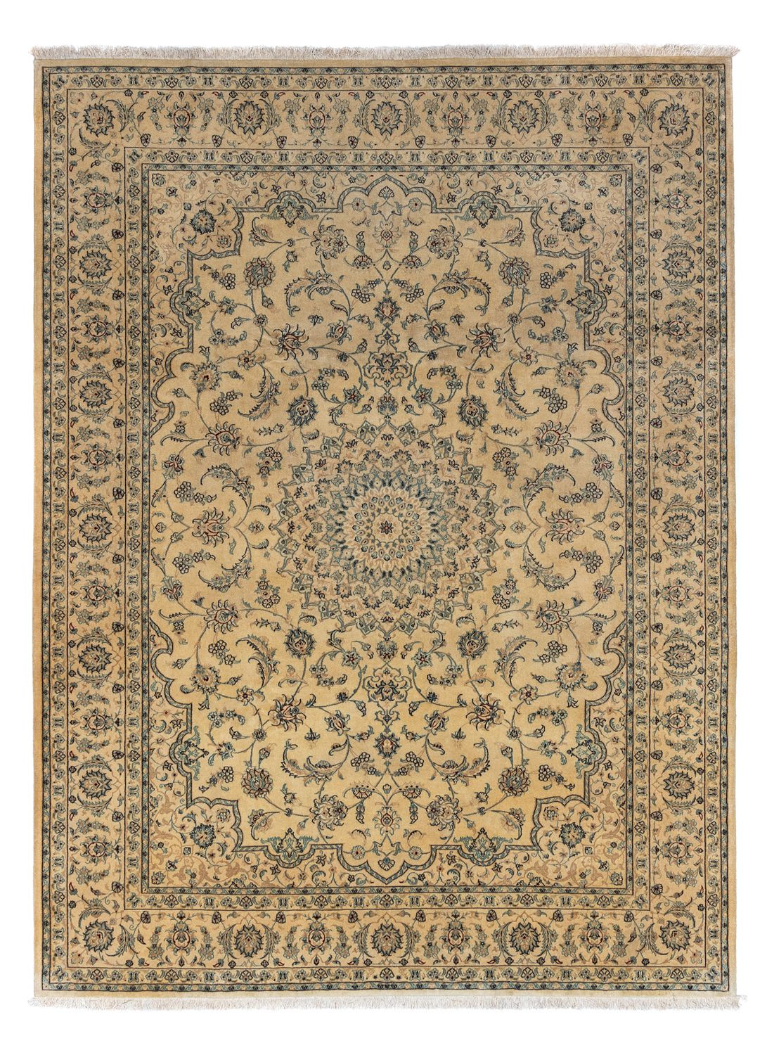 Perser Rug - Nain - Royal - 344 x 250 cm - light brown