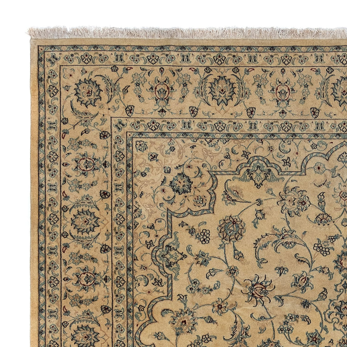 Perser Rug - Nain - Royal - 344 x 250 cm - light brown