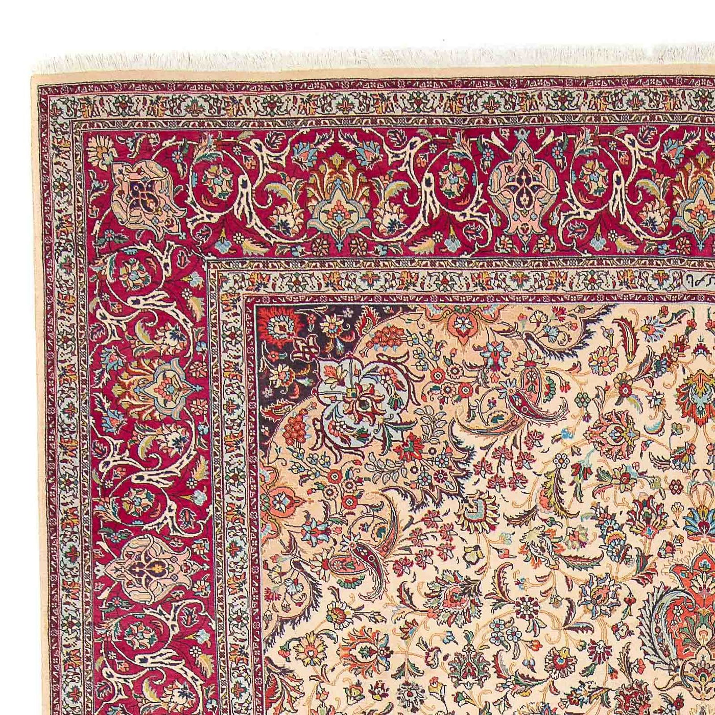 Tabriz - 40 Raj Rug 395x298cm - Persian Rugs