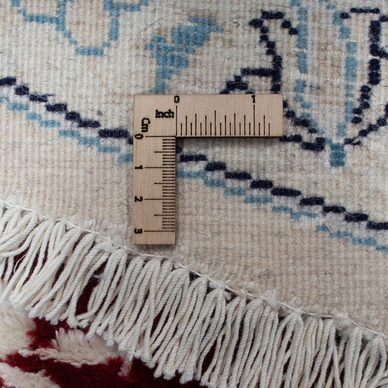 Perser Rug - Nain round  - 290 x 290 cm - dark red